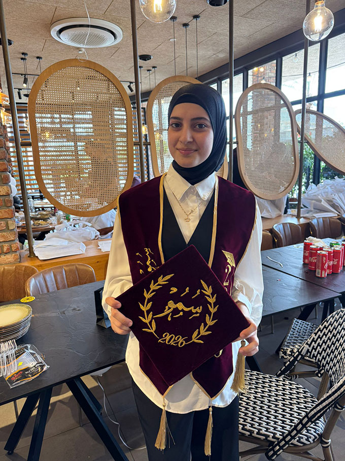 حفل تخريج طلاب شعبة التاسع من مدرسة الرازي
